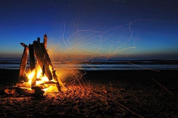 Beach Bonfires | Keeping everyone safe while having fun!