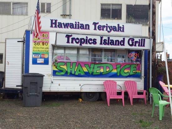Tropics Island Grill, Rockaway Beach, Oregon