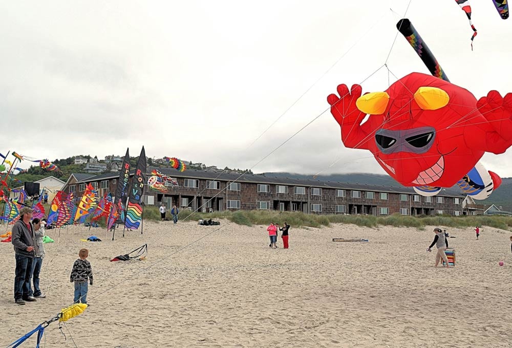 The annual Rockaway Beach Kite Festival