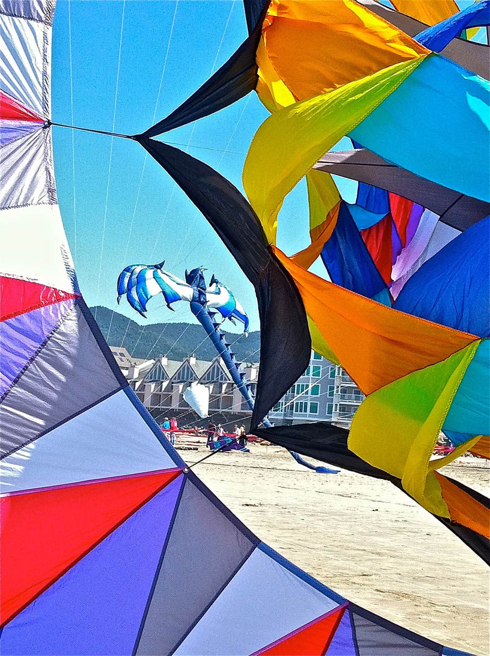 The best spot to fly a kite, Rockaway Beach, Oregon