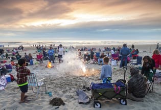 Rockaway Beach Oregon Fireworks